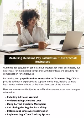 Mastering Overtime Pay Calculation: Tips For Small Businesses