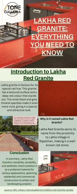 LAKHA RED GRANITE: EVERYTHING YOU NEED TO KNOW