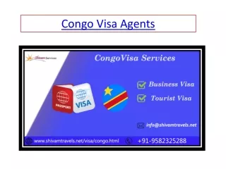 Congo Visa Agents