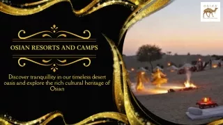 Destination Wedding in Jodhpur -  Osian Resorts and Camps