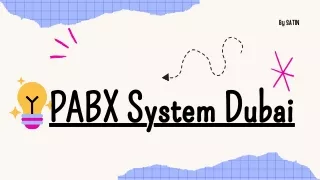 pabx system dubai