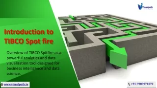 TIBCO Spotfire Online Training in Hyderabad - India