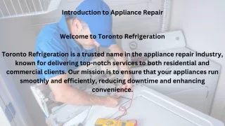Introduction to Appliance Repair