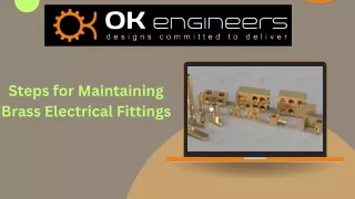 Steps for Maintaining Brass Electrical Fittings
