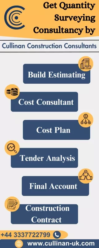 Get Quantity Surveying Consultancy by Cullinan Construction Consultants