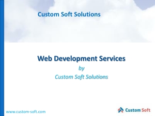 web development services