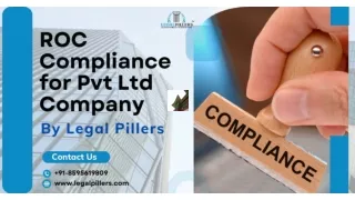 ROC Compliance for Pvt Ltd Company by Legal Pillers