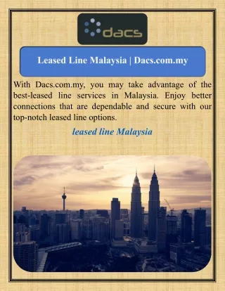 Leased Line Malaysia   Dacs.com.my