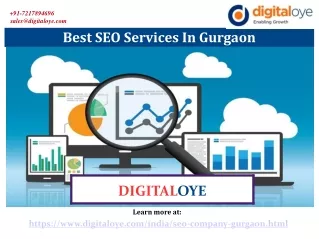 Best SEO Services In Gurgaon