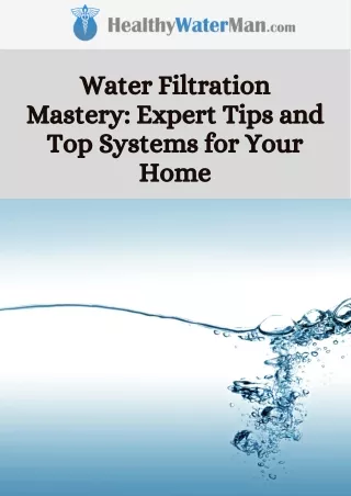 Best Whole House Water Filters for Florida: Top Picks for Clean Water