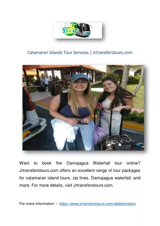 Catamaran Islands Tour Services | Jrtransferstours.com