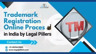 Trademark Registration Online Process India by Legal Pillers