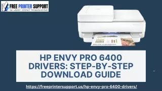 HP Envy Pro 6400 Drivers Step-by-Step Download Guide