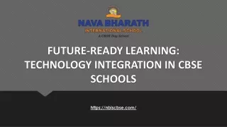 Future-Ready Learning Technology Integration in CBSE Schools