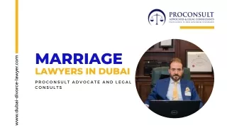 Marriage Lawyers In Dubai