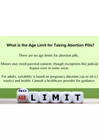 Age Limit For Medical Abortion