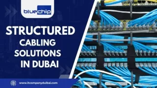 Structured cabling solutions in Dubai