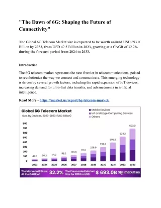 _The Dawn of 6G_ Shaping the Future of Connectivity_