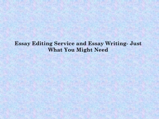 copy editing services