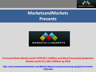 Meat Processing Equipment Market