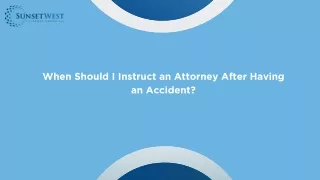 Los Angeles Car Accident Attorney - Sunset West Legal Group