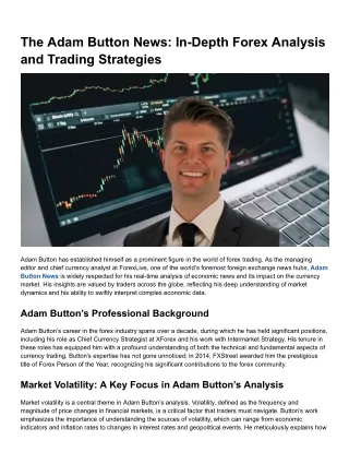 The Adam Button News_ In-Depth Forex Analysis and Trading Strategies