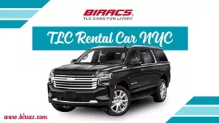 TLC Rental Car NYC: Drive with Confidence