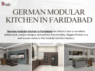 German Modular Kitchen In Faridabad