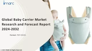 Baby Carrier Market Report 2024-2032, Industry Trends, Segmentation and Forecast