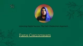 Unlocking Digital Success_ The Faith Cheltenham Approach