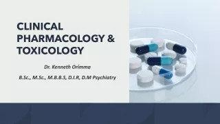 CLINICAL PHARMACOLOGY & TOXICOLOGY