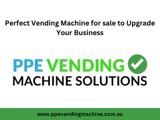 Perfect Vending Machine for sale to Upgrade Your Business (1)