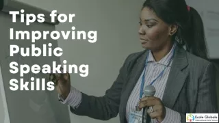 Tips for Improving Public Speaking Skills
