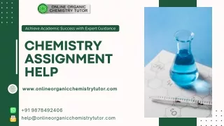 Master Your Chemistry Assignments with Expert Help!