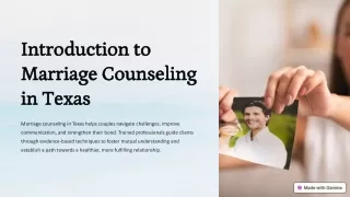Marriage Counseling in Texas: Rebuild Your Relationship
