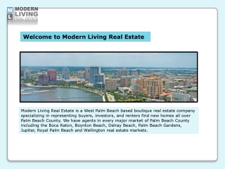 Modern Living Real Estate