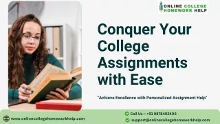 Conquer Your Coursework: The Ultimate Guide to Online Assignment Help