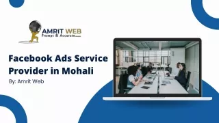 Facebook Ads Service Provider in Mohali -Amrit web