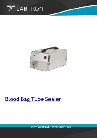 Blood-Bag-Tube-Sealer