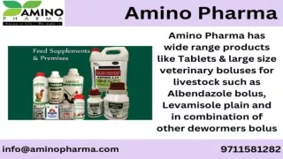 Veterinary Products Manufacturers