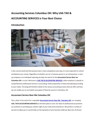 Accounting Services Columbus OH