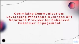 Leveraging WhatsApp Business API Solutions Provider for Enhanced Customer Engagement - Decimal Technology