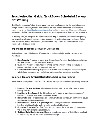Troubleshooting Guide_ QuickBooks Scheduled Backup Not Working