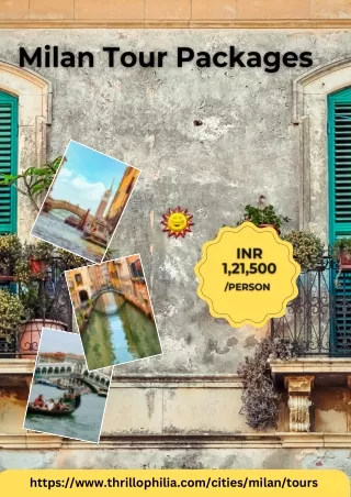 Milan Tour Packages