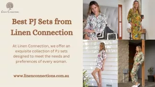 Buy Best PJ Sets from Linen Connection