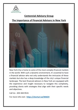 What Makes a Financial Advisor the Best