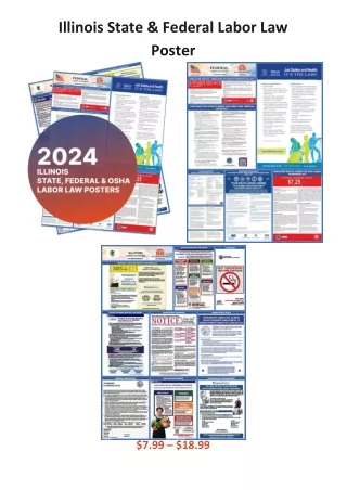 Illinois Labor Law Posters: Ensure Compliance with State & Federal Laws