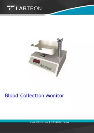 Blood-Collection-Monitor