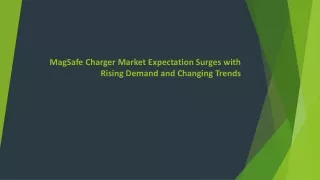 MagSafe Charger Market Expectation Surges with Rising Demand and Changing Trends