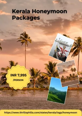 Kerala Honeymoon Packages